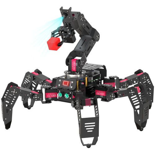 Spider Robot: Hexapod Robot with AI Vision Robotic Arm Spider Robot: Hexapod Robot with AI Vision Robotic Arm